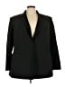 Emily... 100% Polyester Black Blazer Size 24 - photo 1