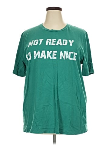 Canvas Short Sleeve Top (view 1)