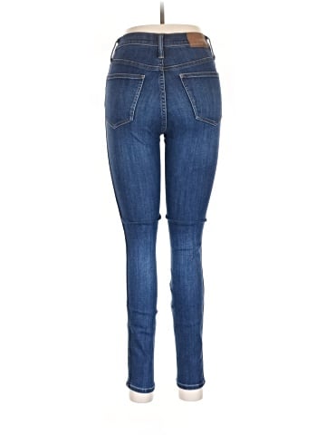 Madewell 10" High-Rise Skinny Jeans in Danny Wash: TENCEL&trade; Denim Edition (view 2)