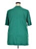 Canvas 100% Cotton Green Short Sleeve Top Size 3X - photo 2