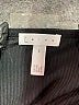 Leith Solid Black Long Sleeve Top Size S - photo 7