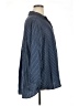 Jane and Delancey Stripes Blue Long Sleeve Button-Down Shirt Size 2X - photo 4