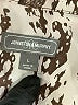 Johnston & Murphy 100% Polyester Animal Print Brown Long Sleeve Blouse Size L - photo 7