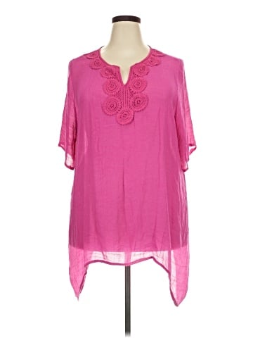 Robert Louis Short Sleeve Blouse (view 1)