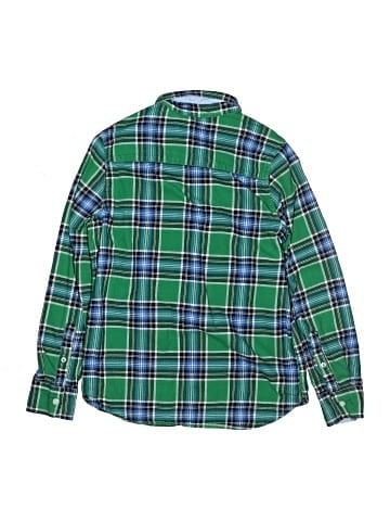Mini Boden Long Sleeve Button-Down Shirt (view 2)