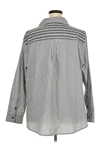 Joan Rivers Long Sleeve Button-Down Shirt (view 2)