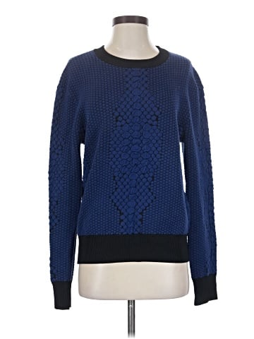 Pink Tartan Pullover Sweater (view 1)