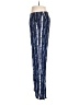 Three Dots 100% Rayon Print Blue Casual Pants Size M - photo 5