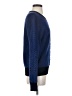 Pink Tartan Houndstooth Blue Pullover Sweater Size S - photo 4