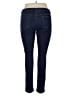 Eileen Fisher Chevron-herringbone Blue Jeans Size 14 - photo 2