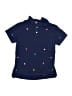 Mini Boden 100% Cotton Polka Dots Blue Short Sleeve Polo Size 13 - photo 1