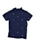 Mini Boden 100% Cotton Polka Dots Blue Short Sleeve Polo Size 13 - photo 2