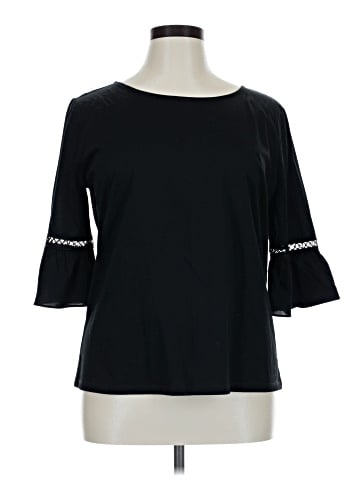 Ann Taylor Factory 3/4 Sleeve Top (view 1)
