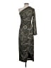 Antonio Melani Camo Gray Cocktail Dress Size 0 - photo 1