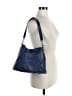 American Leather Co 100% Leather Blue Leather Shoulder Bag One size - photo 2