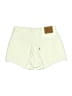 Levi's 100% Cotton Ivory Shorts Size 25 waist - photo 2