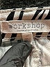 Workshop Animal Print Ivory Shorts Size 10 - photo 3