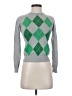 Trf Denim Rules 100% Cotton Argyle Gray Turtleneck Sweater Size S - photo 1