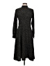 Monki 100% Polyester Animal Print Black Casual Dress Size L (estimated) - photo 1