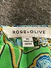 Rose + Olive Green Sleeveless Blouse Size XL - photo 7