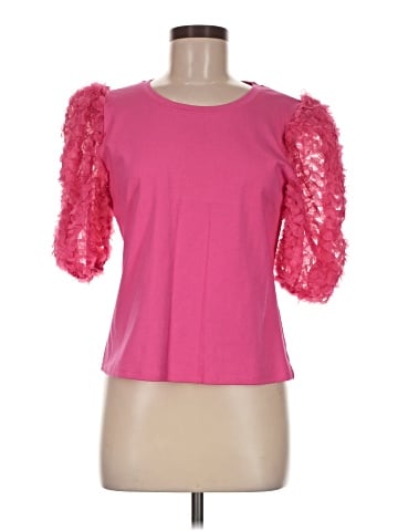 Flat White Short Sleeve Top (view 1)