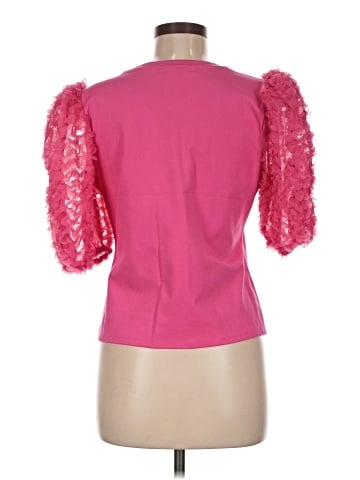 Flat White Short Sleeve Top (view 2)