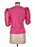 Flat White Pink Short Sleeve Top Size M - photo 2