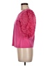 Flat White Pink Short Sleeve Top Size M - photo 5