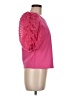 Flat White Pink Short Sleeve Top Size M - photo 4