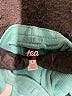 Tea 100% Cotton Color Block Teal Athletic Shorts Size 5 - photo 3