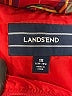 Lands' End 100% Polyester Checkered-gingham Graphic Plaid Red Vest Size 1X - photo 6