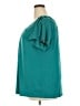 Fashion Bug Teal Short Sleeve Blouse Size 2X - photo 5