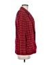 Pendleton 100% Wool Plaid Red Wool Blazer Size 8 - photo 4
