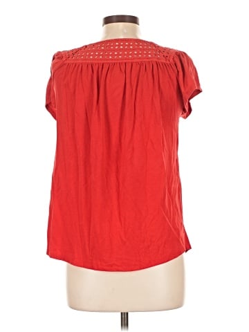 St. John's Bay Short Sleeve Blouse (view 2)