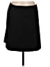 Lands' End Canvas Solid Black Wool Skirt Size 8 - photo 1