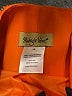 Midnight Velvet 100% Polyester Solid Orange Blazer Size 16 - photo 6