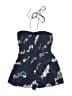 American Eagle Outfitters 100% Polyester Floral Blue Romper Size 2 - photo 2
