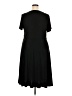 JM Collection Solid Black Casual Dress Size 2X - photo 2