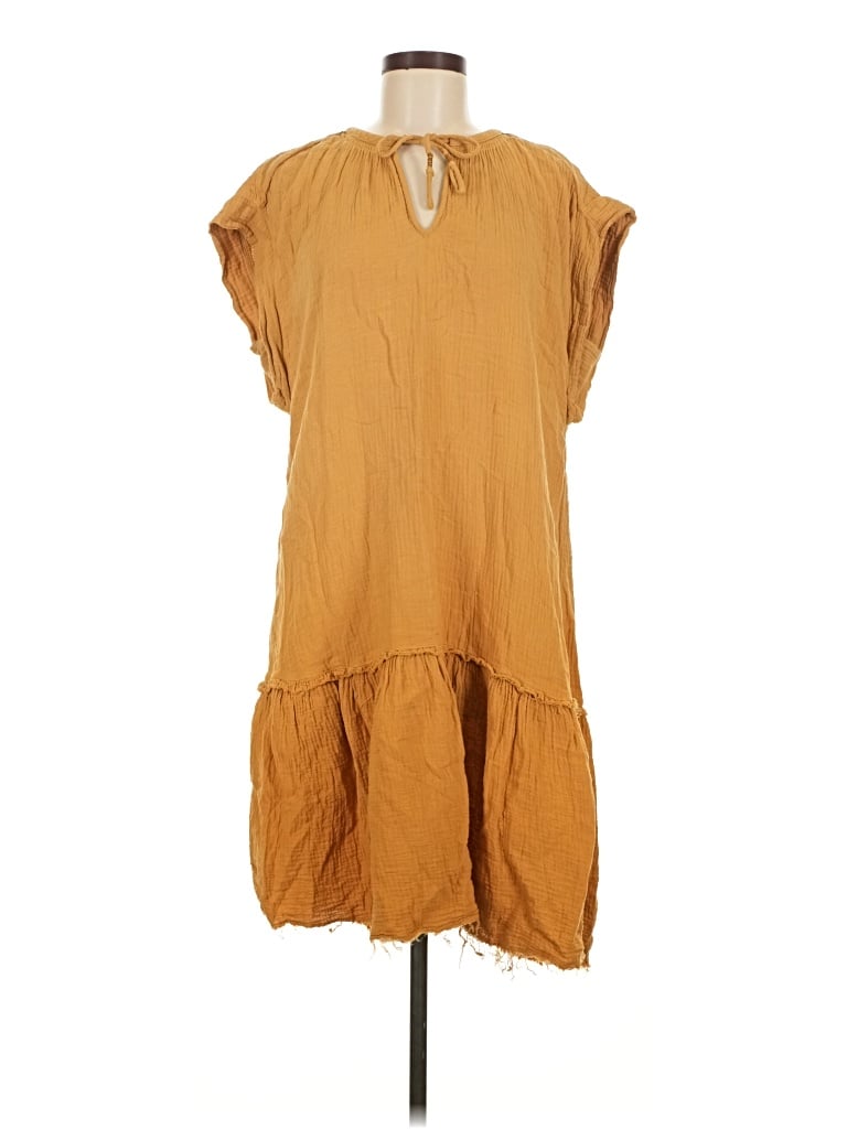 Pre-owned Saturday Sunday Casual Dress In Tan