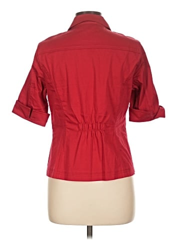 Coldwater Creek 3/4 Sleeve Button-Down Shirt (view 2)