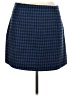 Dynamite 100% Polyester Houndstooth Blue Casual Skirt Size XL - photo 2
