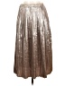 Tommy Hilfiger 100% Polyester Metallic Silver Formal Skirt Size XS - photo 1