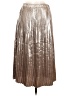 Tommy Hilfiger 100% Polyester Metallic Silver Formal Skirt Size XS - photo 2