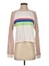 Wildfox 100% Cotton Color Block Pink Long Sleeve Top Size Sm (1 or S) - photo 1