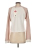 Wildfox 100% Cotton Color Block Pink Long Sleeve Top Size Sm (1 or S) - photo 2