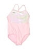 More Than Magic Stars Pink One Piece Swimsuit Size 4 - 5 - photo 1