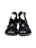 Teva 100% Leather Black Wedges Size 7 - photo 2