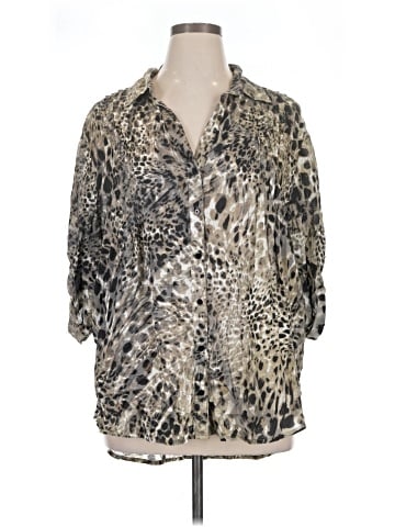Gloria Vanderbilt 3/4 Sleeve Blouse (view 1)