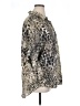 Gloria Vanderbilt 100% Modal Animal Print Silver 3/4 Sleeve Blouse Size XXL - photo 4