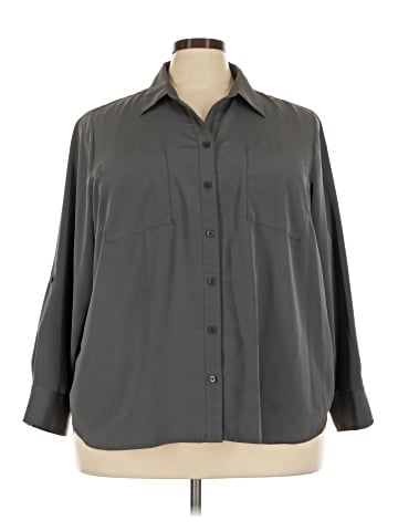 Lands' End 3/4 Sleeve Blouse (view 1)